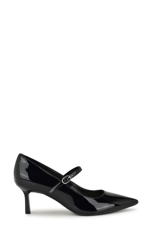 Nine West Hadey Pointed Toe Mary Jane Pump In Black