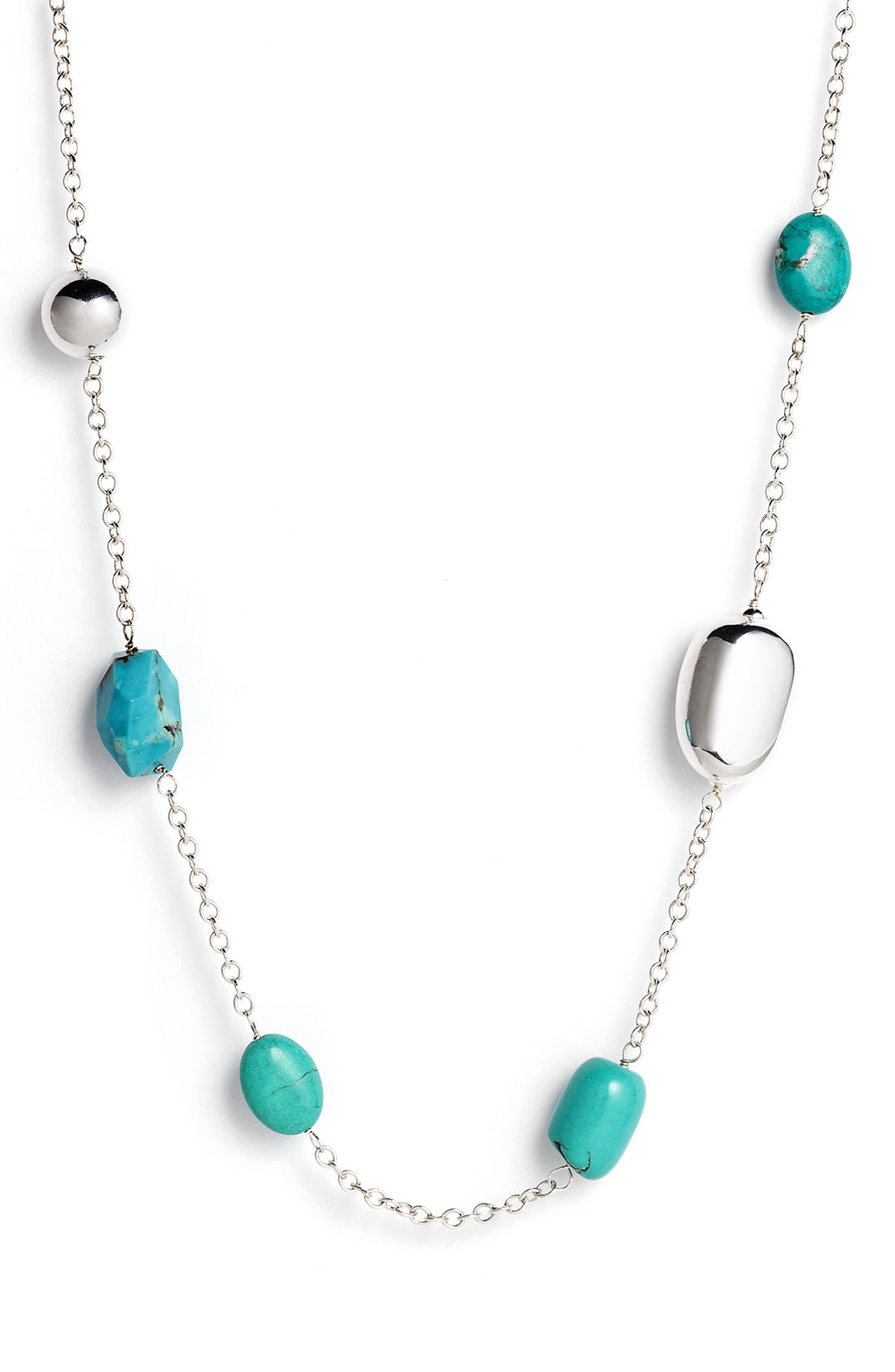 Simon Sebbag Turquoise Station Necklace (Nordstrom Exclusive) | Nordstrom