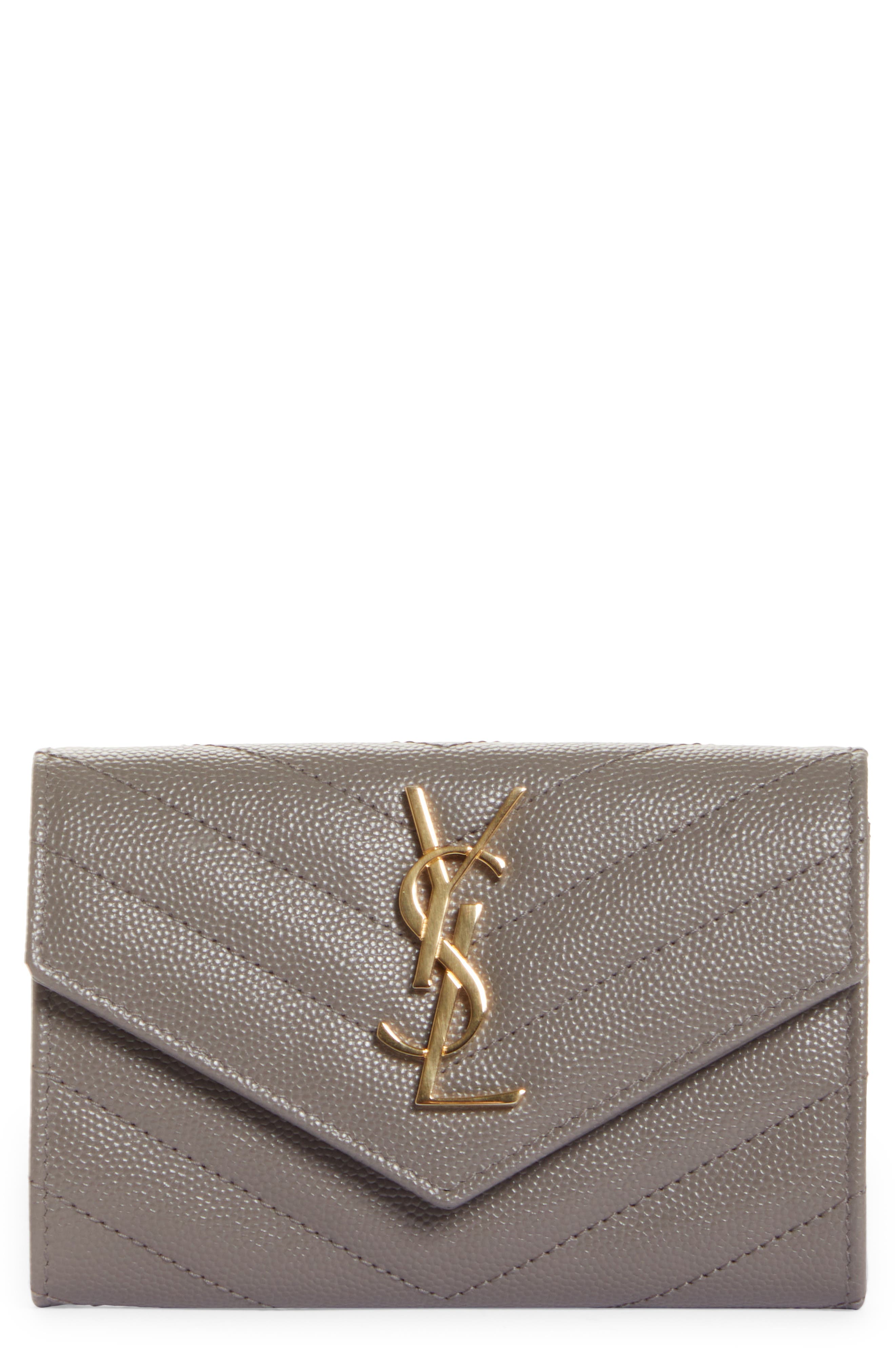 ysl monogram small envelope wallet