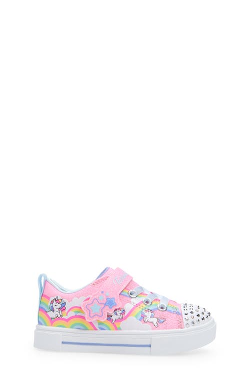 Skechers Twinkle Sparks Light-up Sneaker In Pink/multi