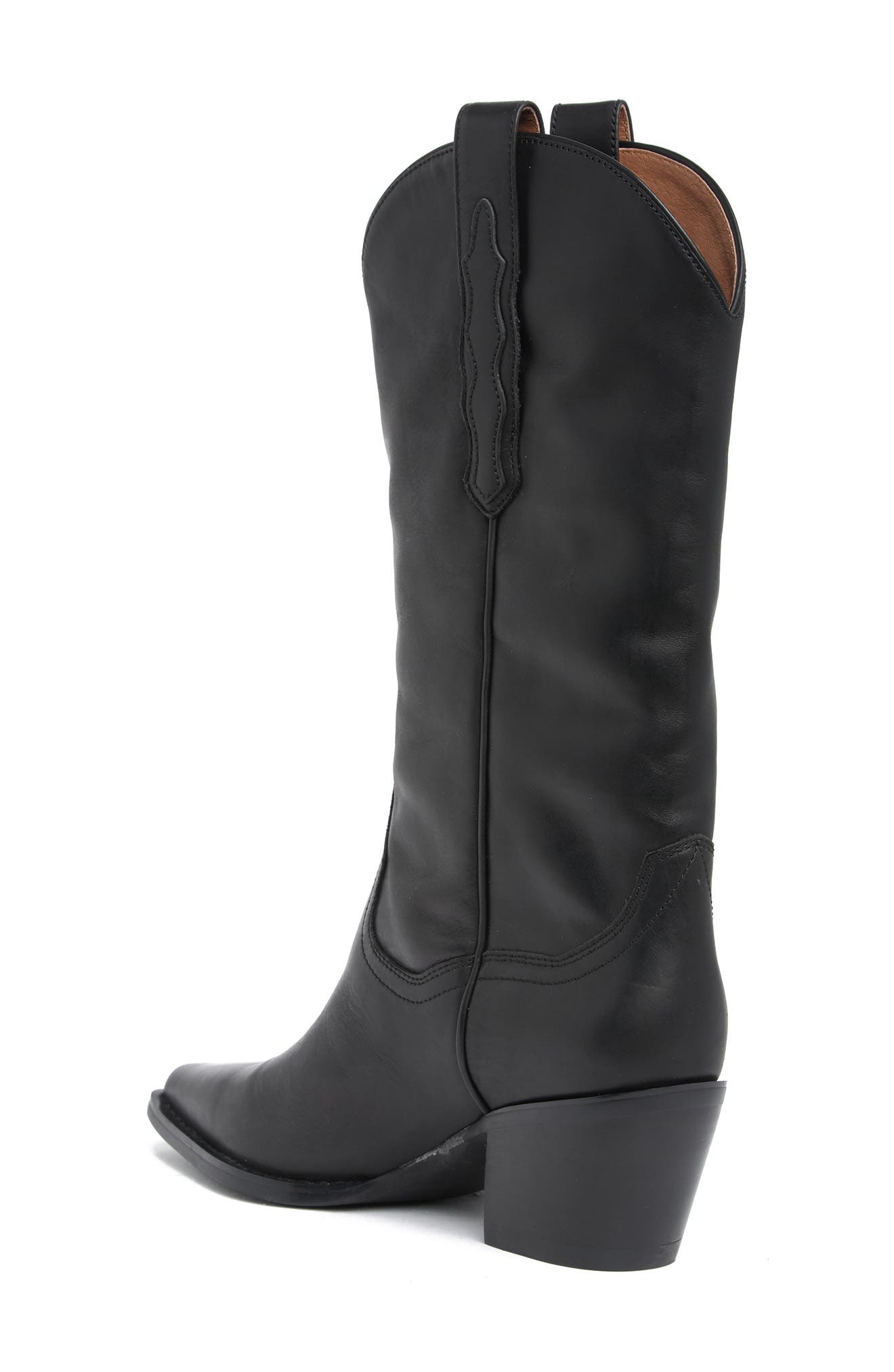 jeffrey campbell cowboy boots black