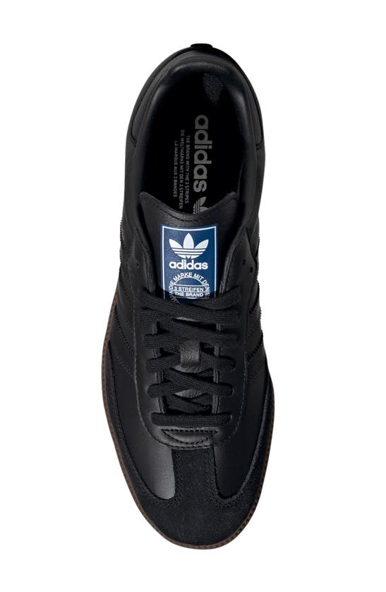 Adidas Originals Gender Inclusive Samba Og Sneaker In Core Black/ Core Black/ Gum5