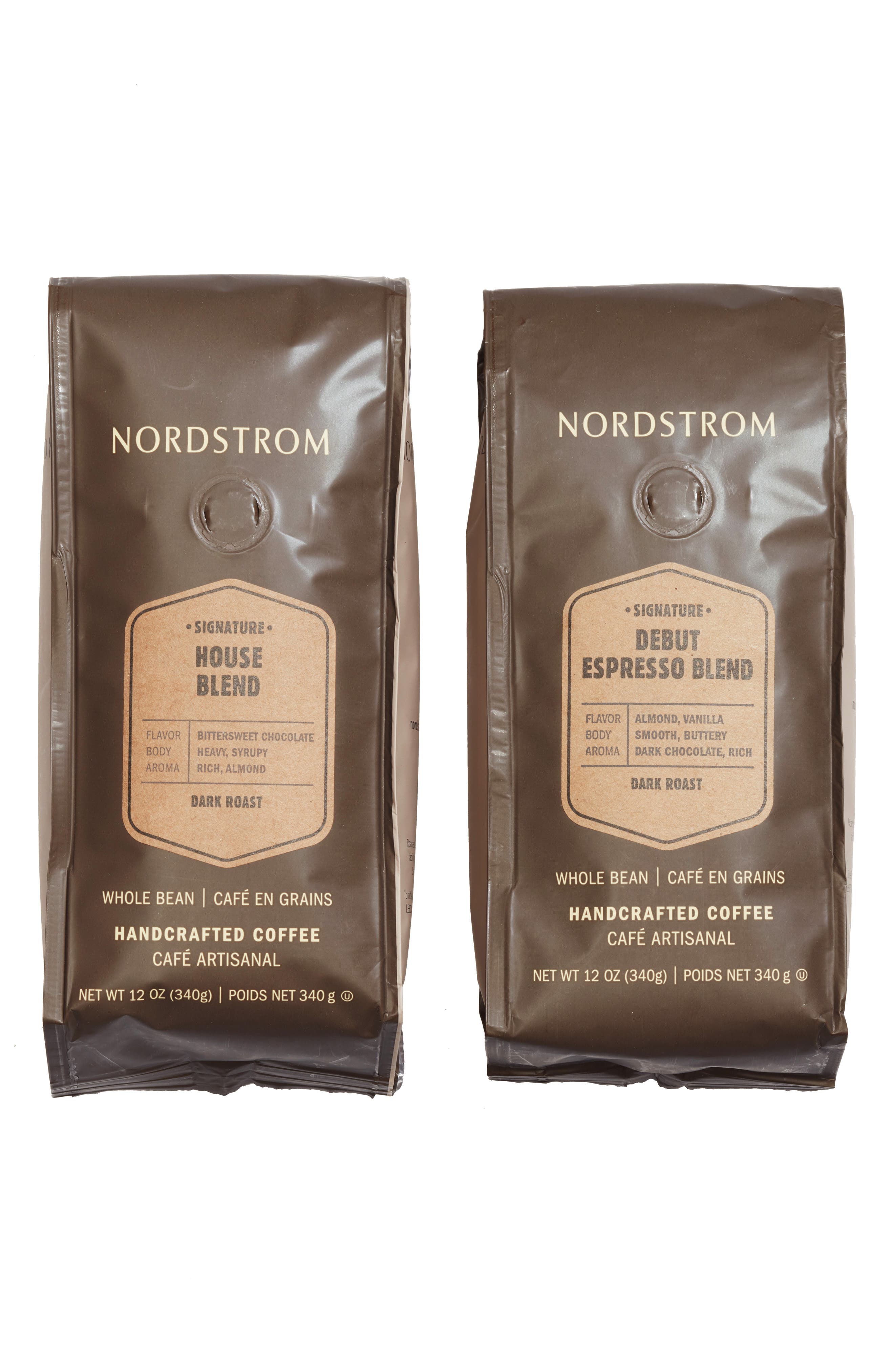 Nordstrom 2Pack Coffee Debut Espresso Blend Whole Bean Coffee Nordstrom