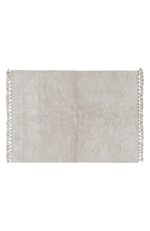 Lorena Canals Woolable Rug Koa Sandstone In Sheep White/sandstone