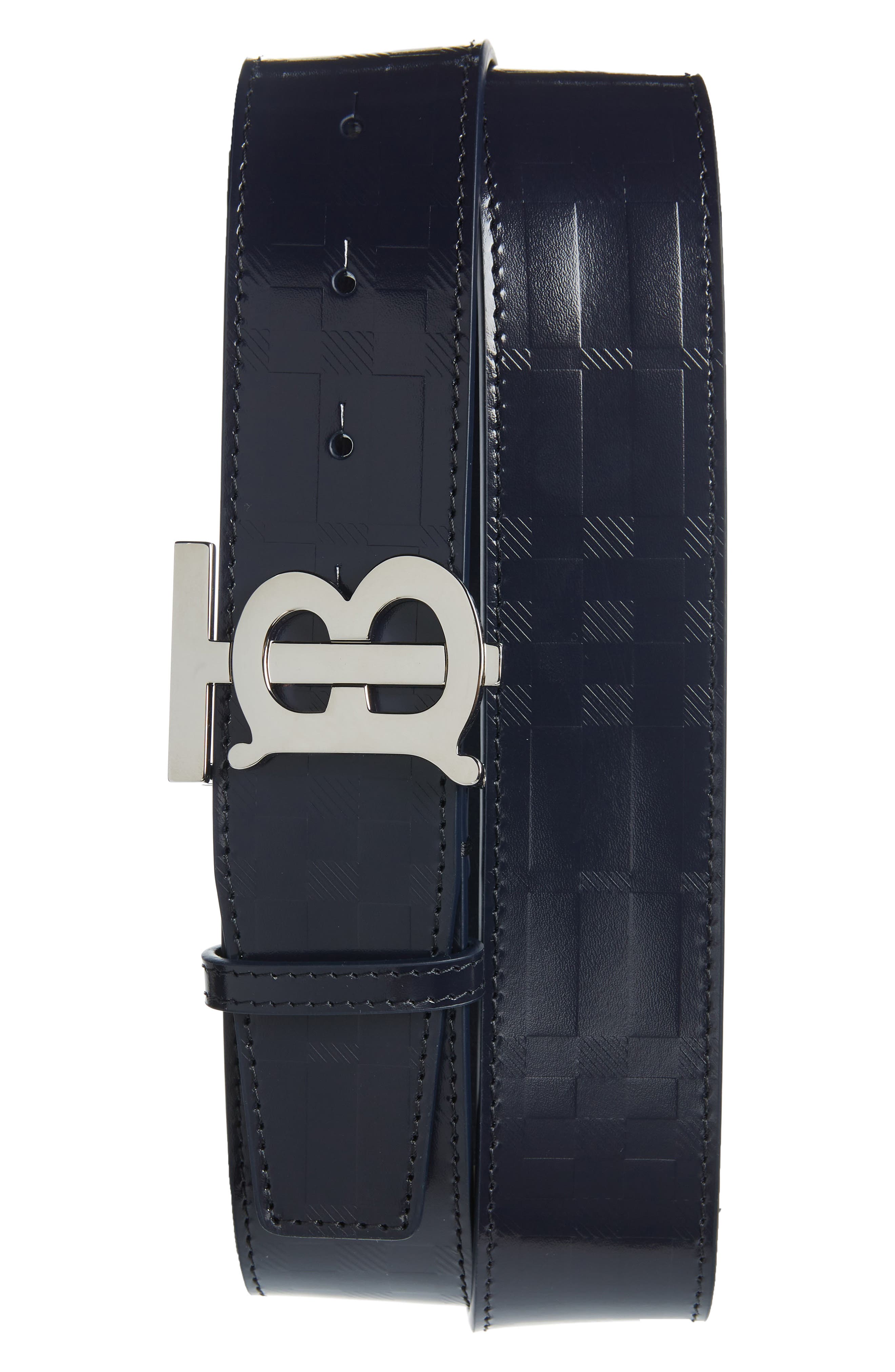 discount 88% Navy Blue Single WOMEN FASHION Accessories Belt Navy Blue NoName belt 