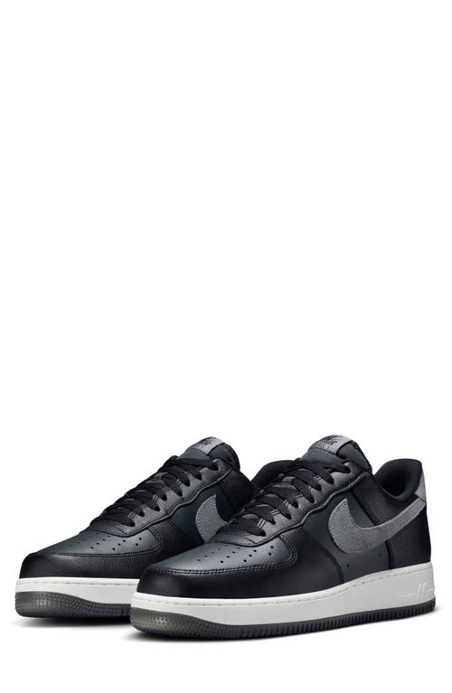 Shop Nike Air Force 1 '07 Sneaker In Black/smoke Grey/dark Grey