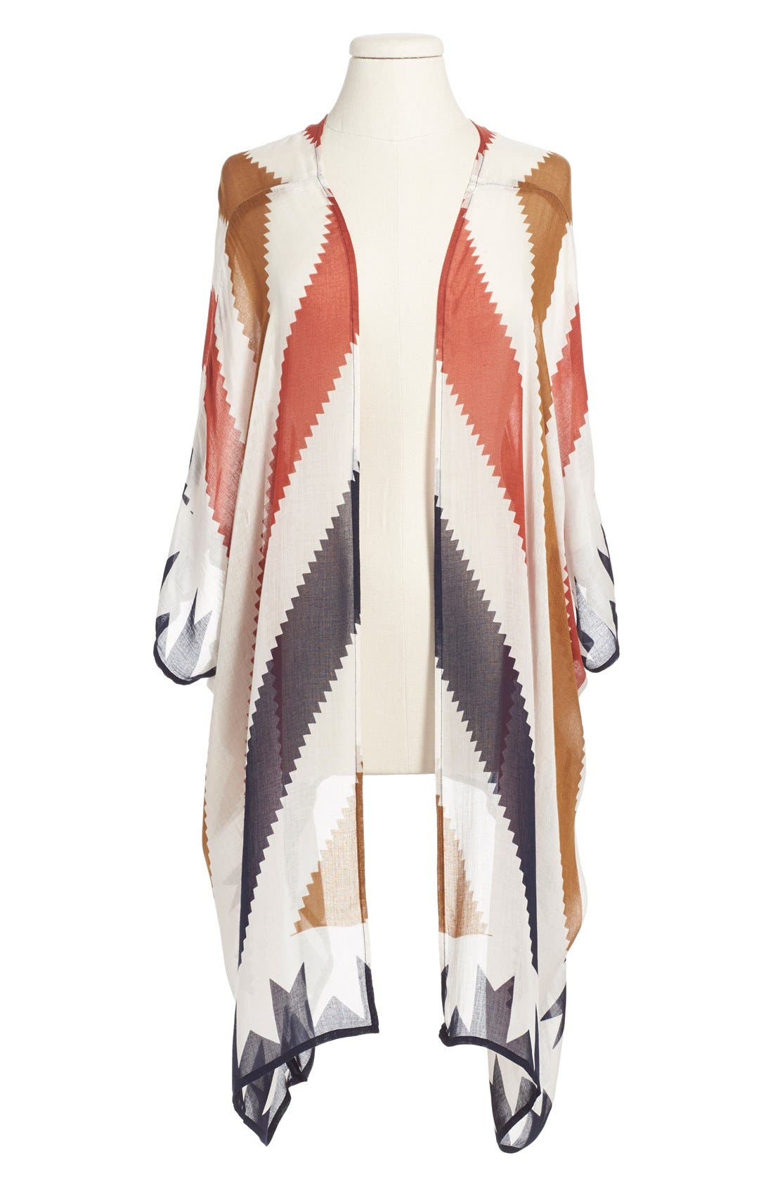 Sole Society Geometric Print Kimono Nordstrom