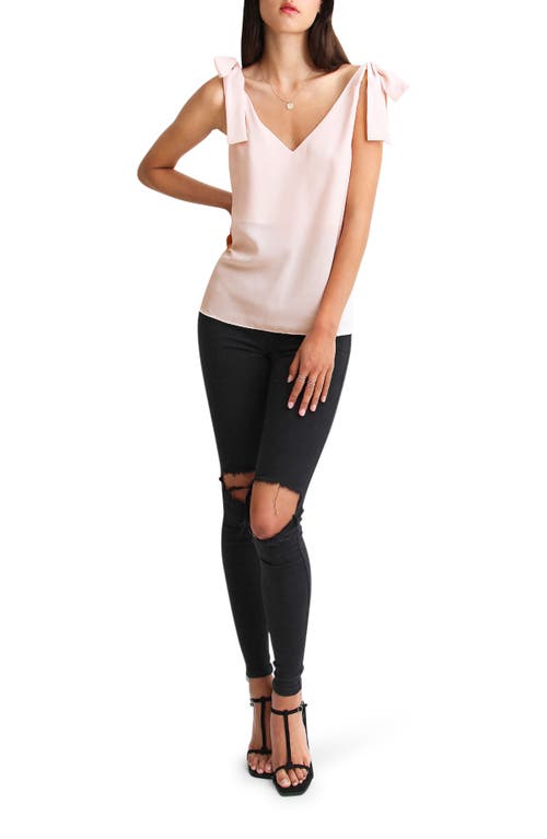 Belle & Bloom Feel For You V-neck Top - Blush