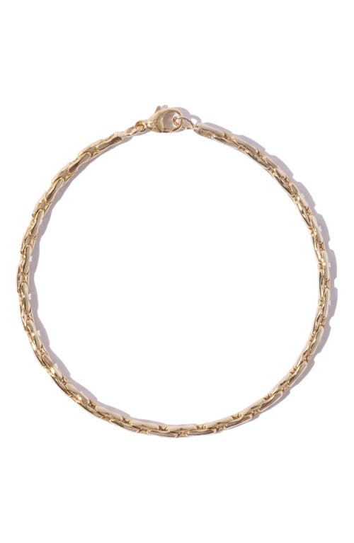 Shop Miranda Frye Vance Chain Bracelet In Gold