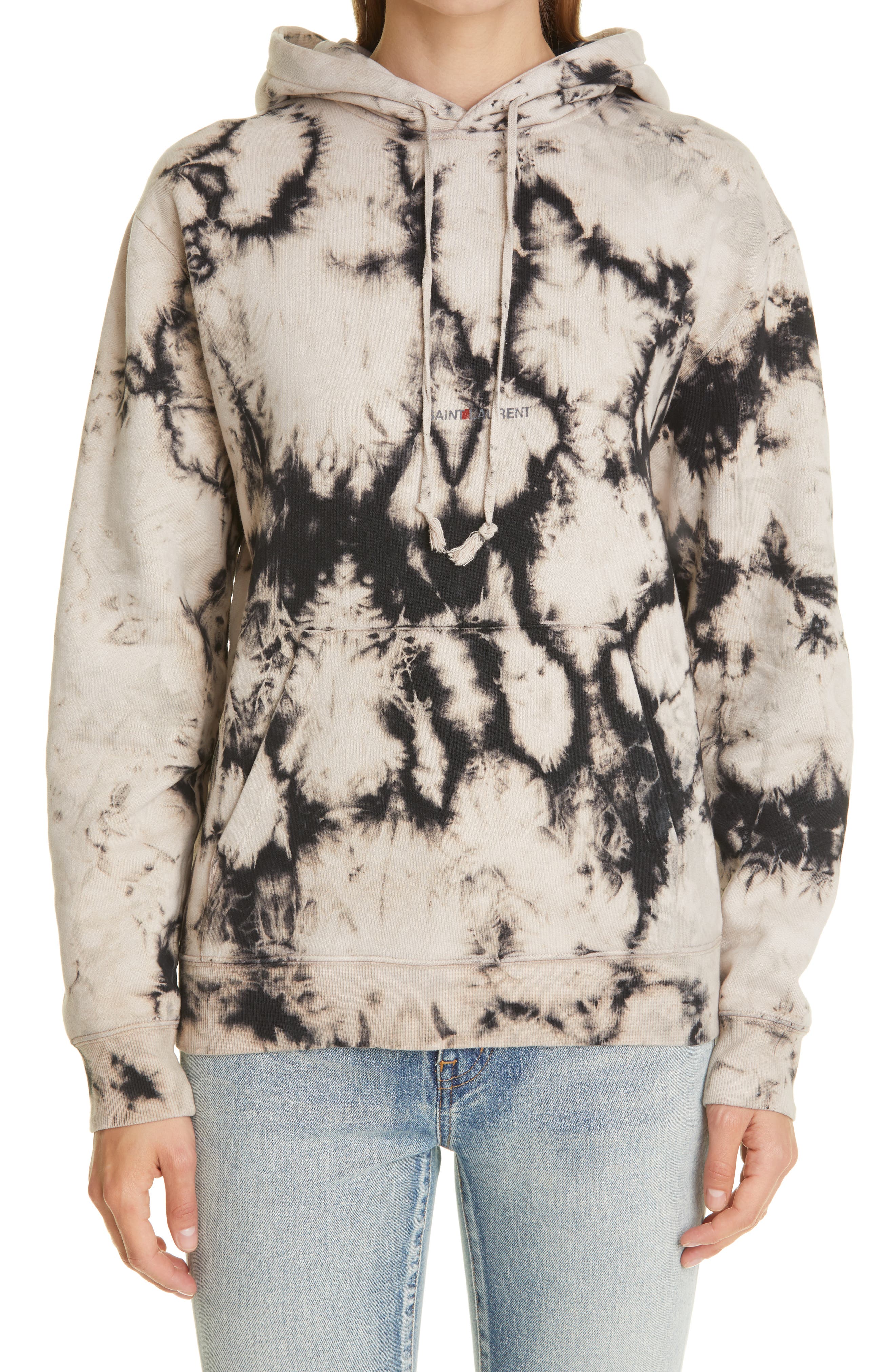 ysl hoodie tie dye