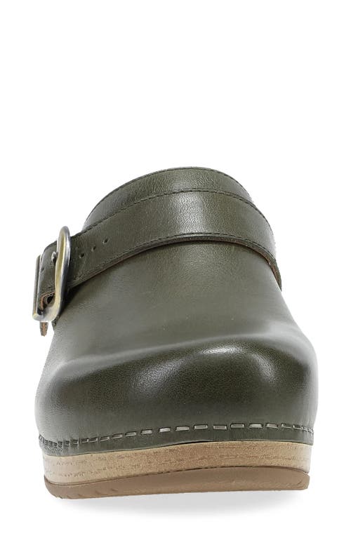 Dansko Baylor Platform Mule In Ivy