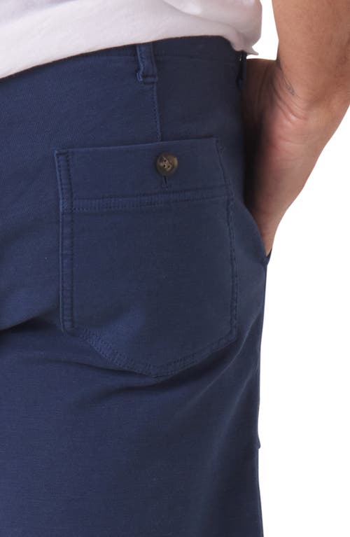 The Normal Brand Comfort Terry Utility Shorts In Dark Blue