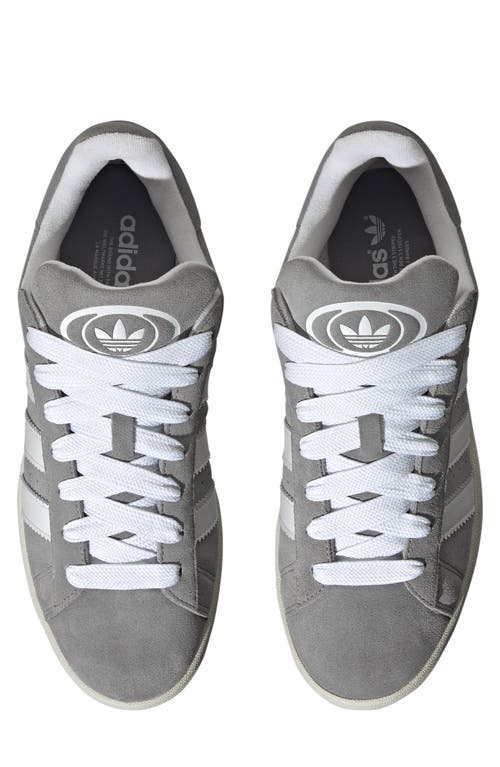 Adidas Originals Campus Sneaker In Grey/white/off White