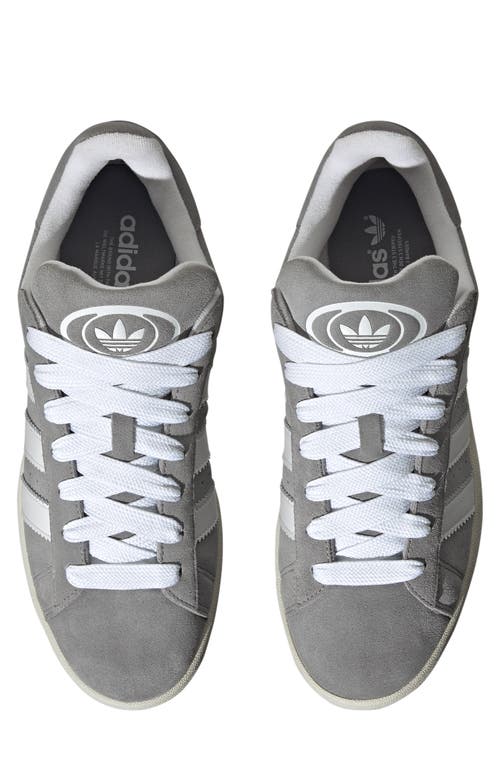 Shop Adidas Originals Adidas Campus 00s Sneaker In Grey/white/off White