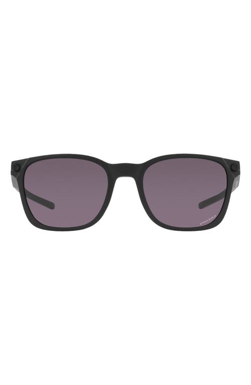 Oakley Oakely Prizm™ 55mm Sunglasses In Matte Black/prizm Grey