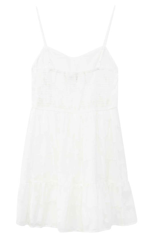 Shop Speechless Emma Floral Fit & Flare Dress In Off White Jm