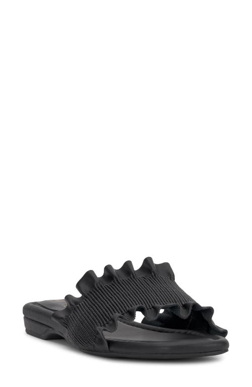 Camessa Slide Sandal in Black