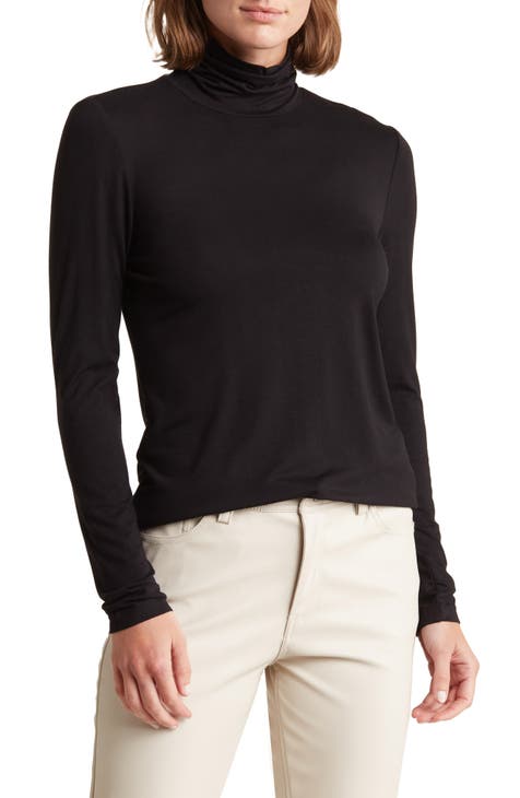 RebelsMarket Women's Long Sleeve Turtle Neck Sweater Top