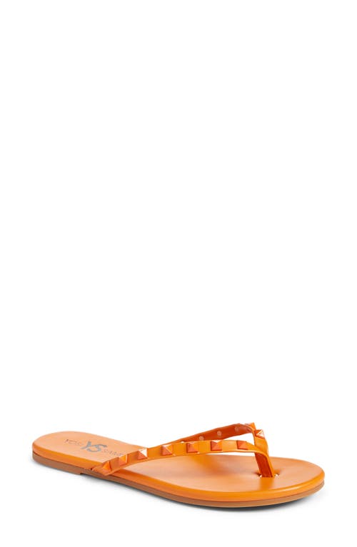 Rivington Flip Flop in Apricot Studs