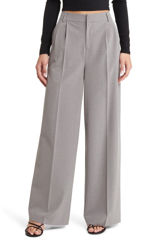 Open Edit Relaxed Waist Wide Leg Trousers at Nordstrom,
