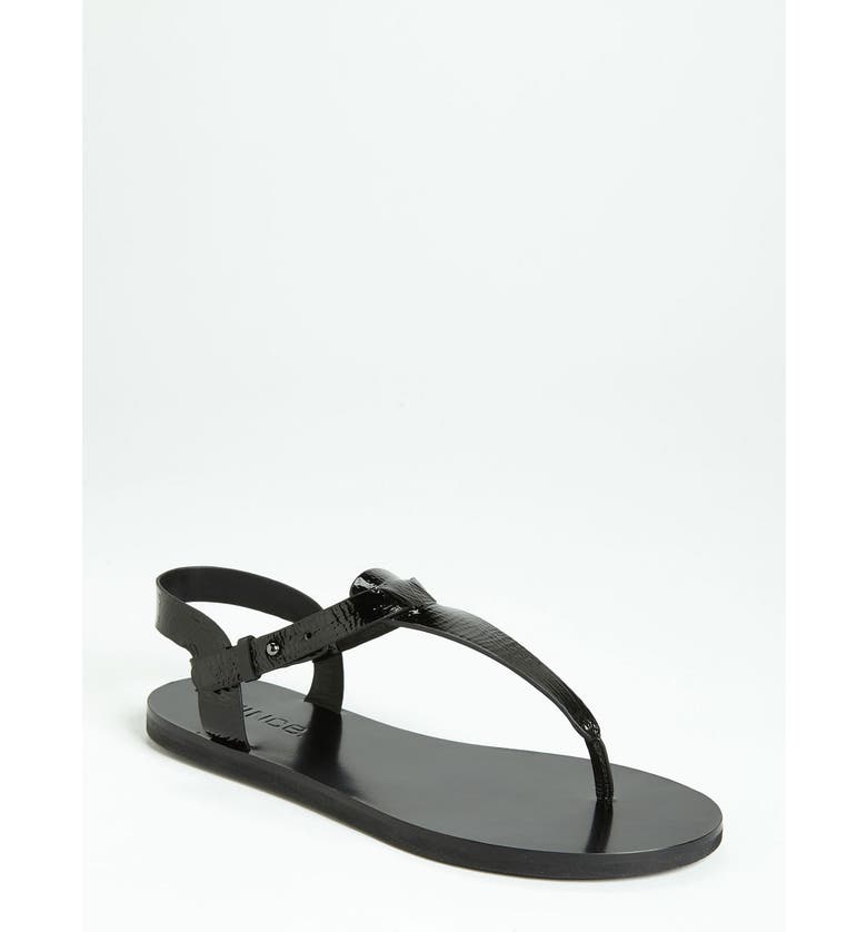 VINCE 'Maia' Sandal, Main, color, BLACK PATENT