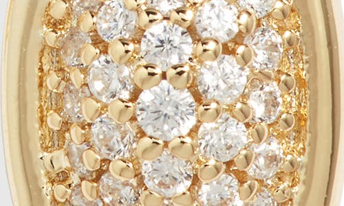 Kendra Scott Alanna Cubic Zirconia Stud Earrings In Gold White Crystal