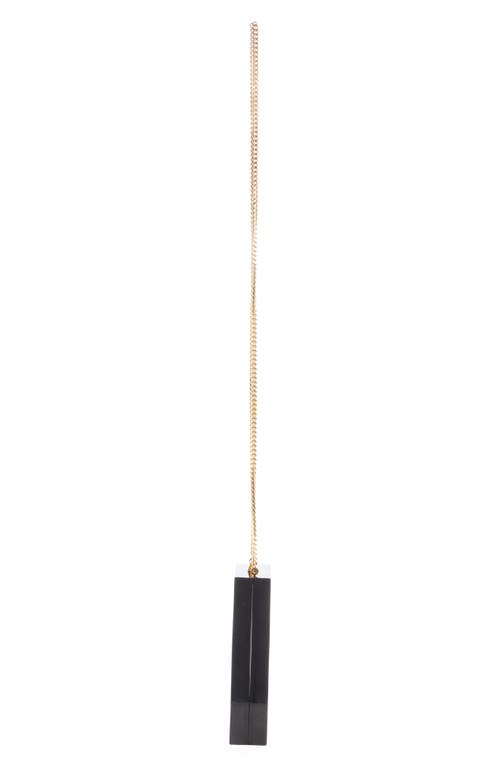 Saint Laurent Tuxedo Box Bag In Nero//oro