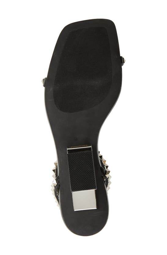 Shop Jeffrey Campbell Luxor Ankle Strap Sandal In Black Silver