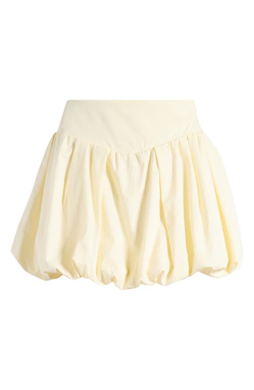 Shop Mistress Rocks Puff Ball Miniskirt In Vanilla