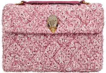 Kurt geiger tweed kensington best sale bag pink