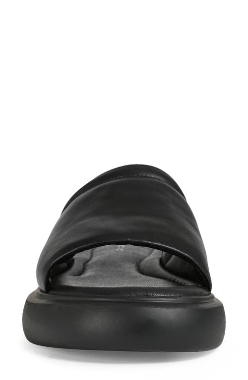 Shop Vagabond Shoemakers Blenda Platform Slide Sandal In Black