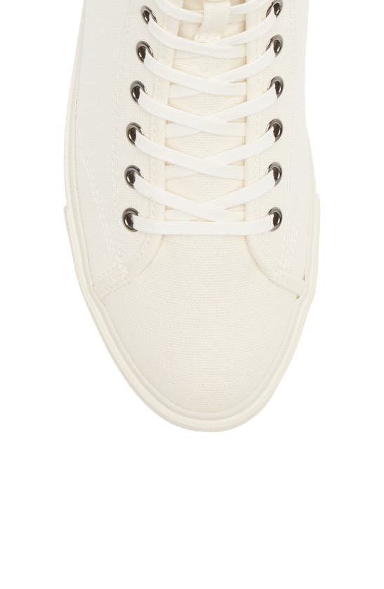 Shop Allsaints Bryce High Top Sneaker In Off White