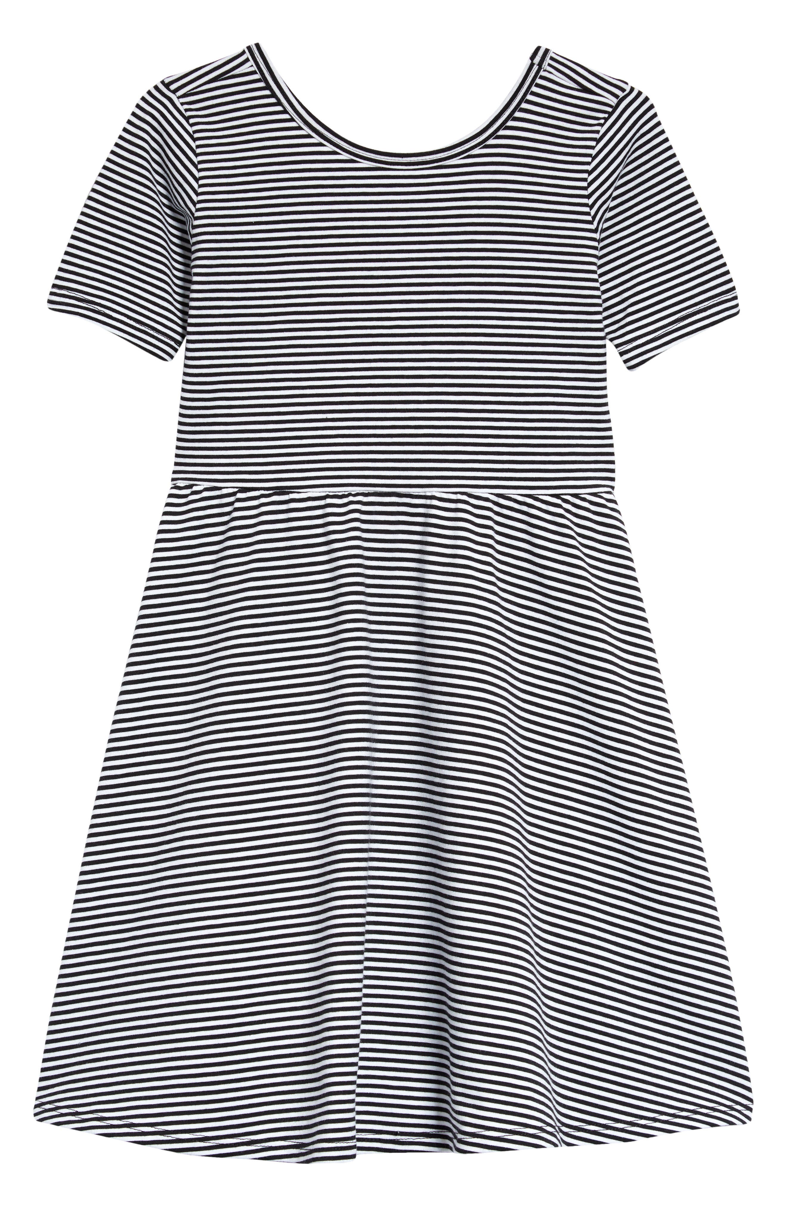 Niyage Toddler Girls Loose Cotton Short Sleeve T-Shirt Dress A-Line Skater Dresses 