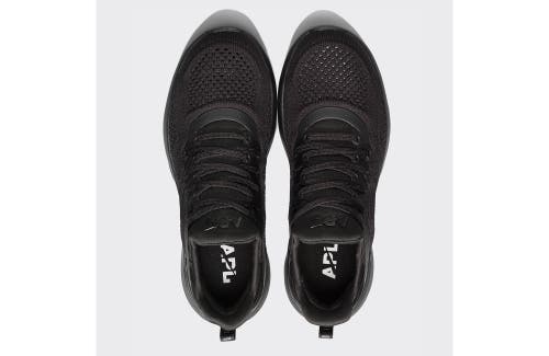Apl Athletic Propulsion Labs Techloom Tracer Sneakers In Black/black