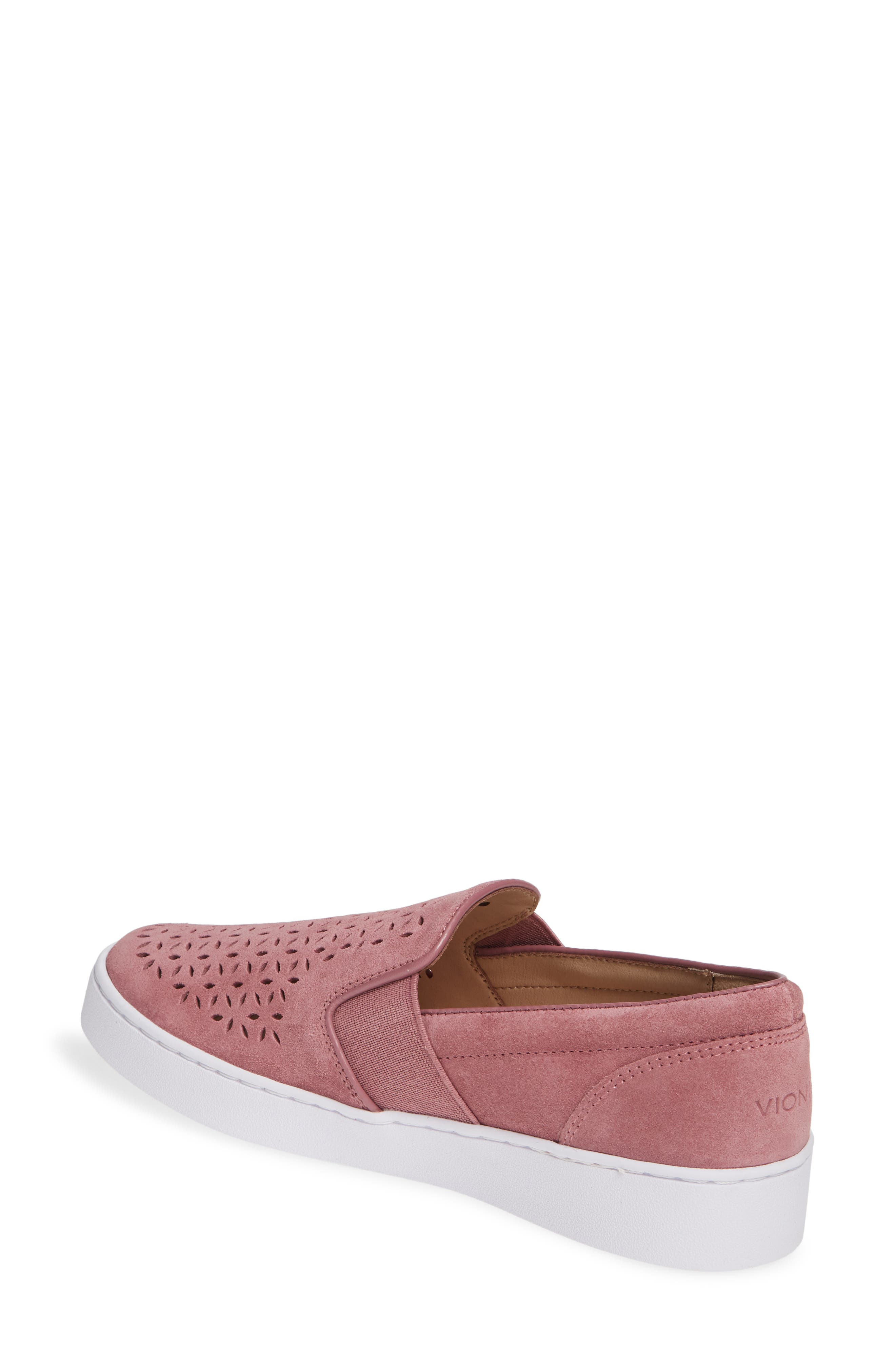 vionic kani suede slip on sneakers