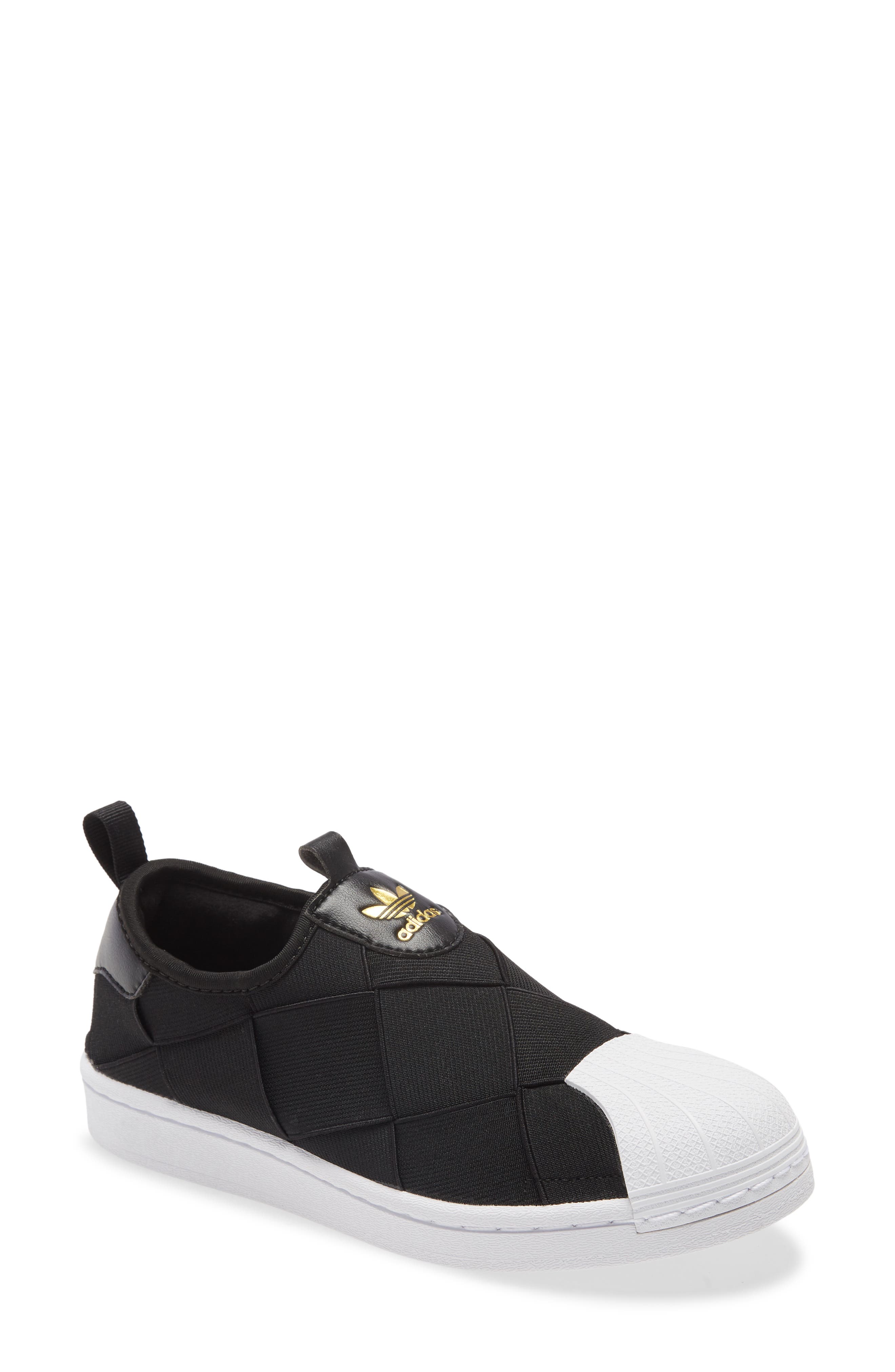 adidas superstar slip on womens