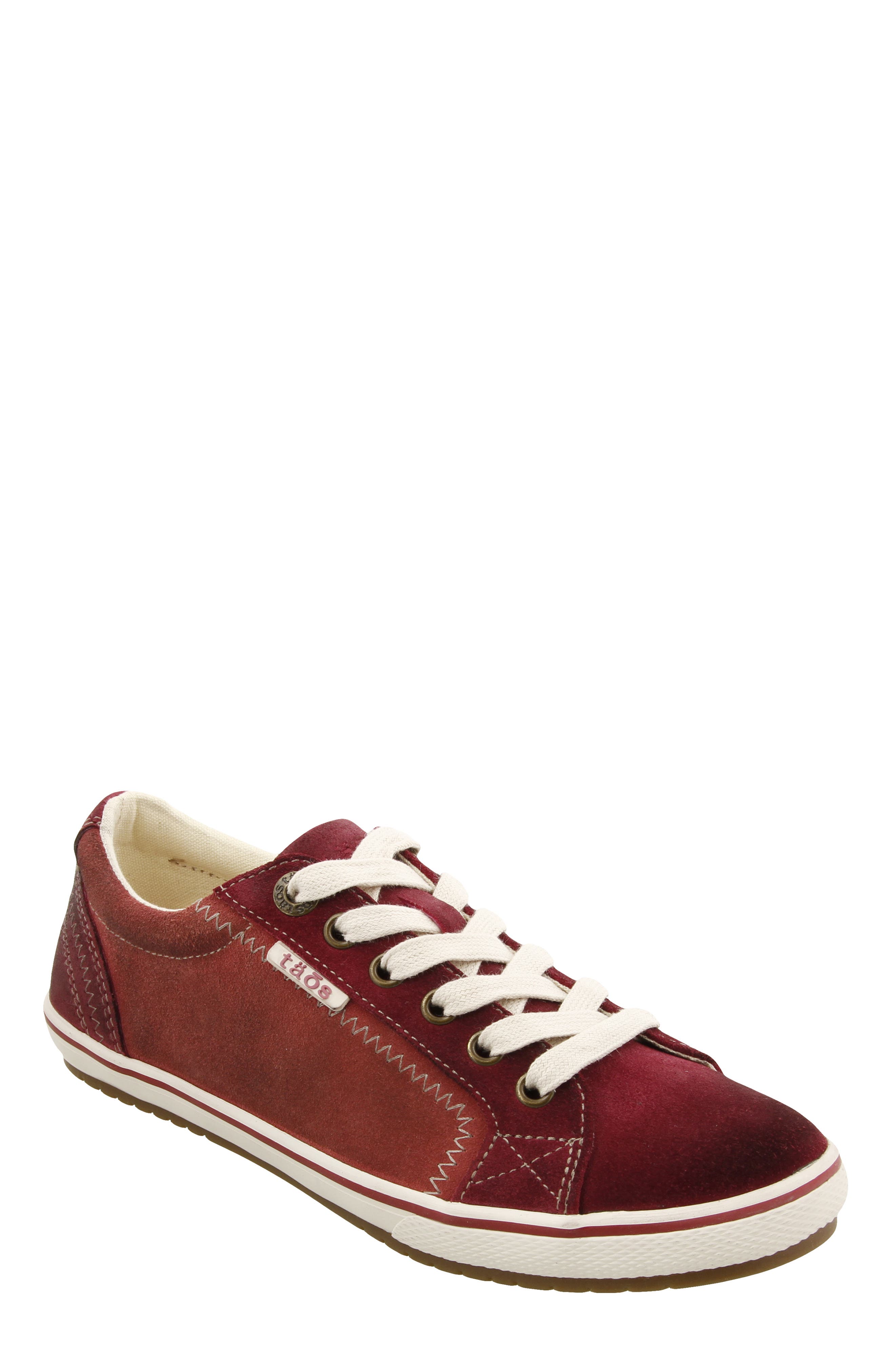 Taos Retro Star Sneaker, Red