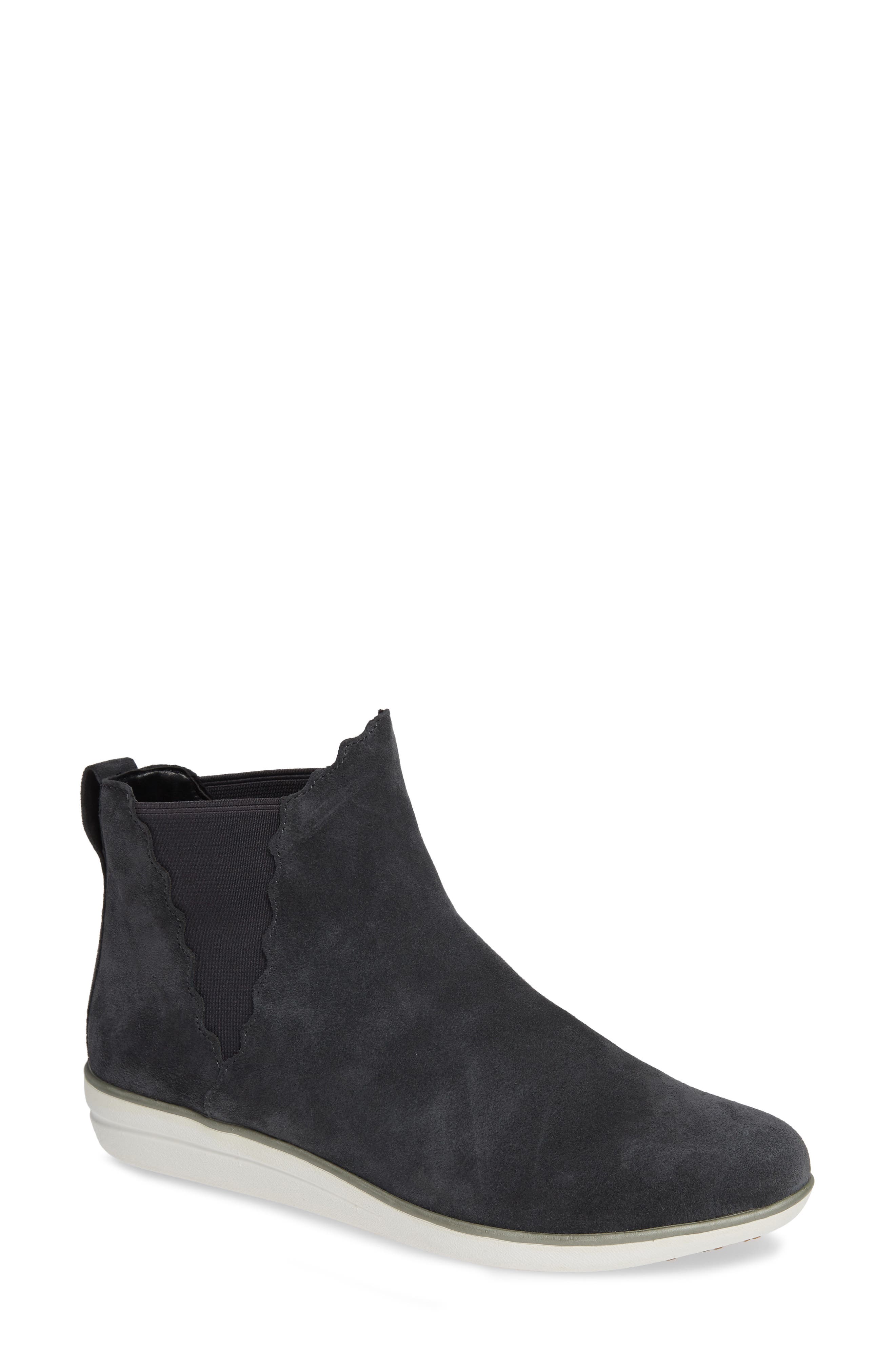 Aetrex Alanna Slip-On High Top Sneaker - Grey