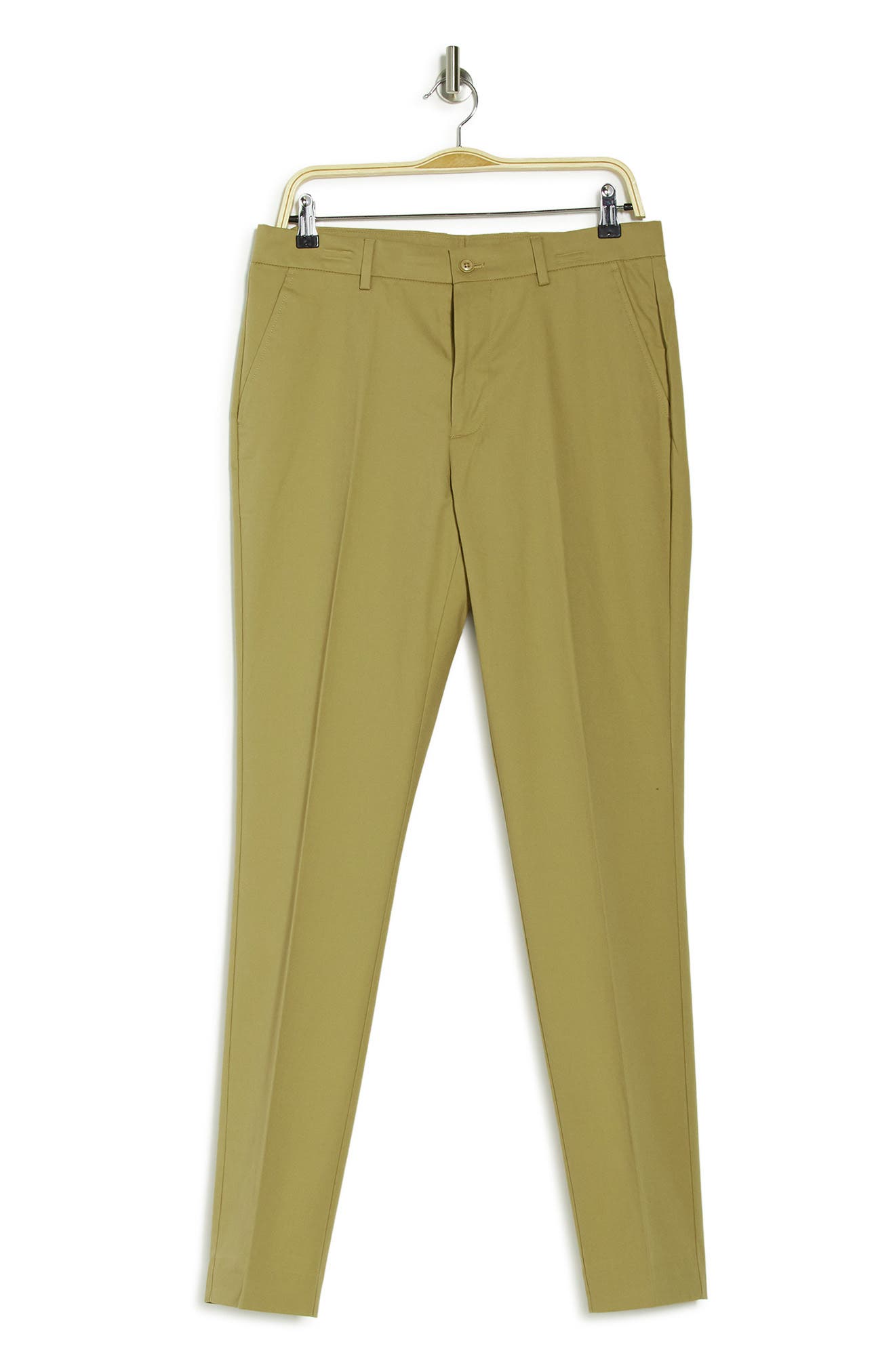 Ben Sherman Solid Chino Pants In Blue