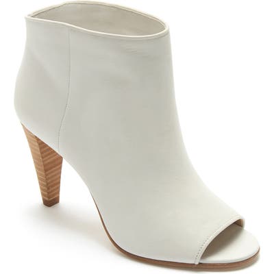 Etienne Aigner Simone Peep Toe Bootie- White