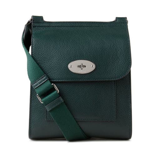 Mulberry Small Antony Leather Crossbody Bag in Mulberry Green at Nordstrom