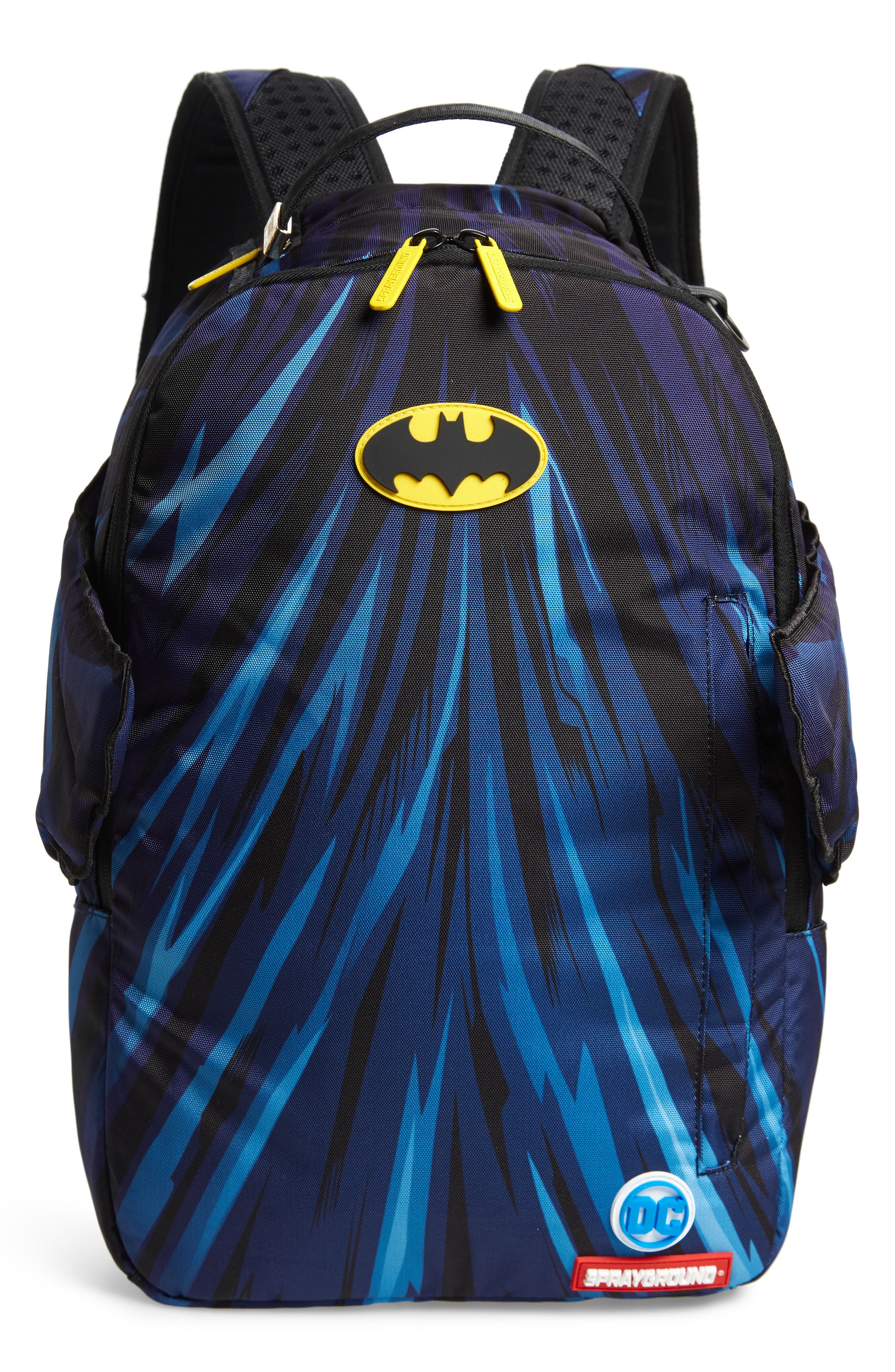 batman backpack with cape