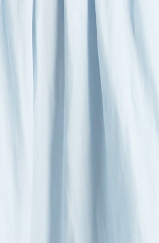 Shop Ramy Brook Ramona Long Sleeve Minidress In Crystal Blue