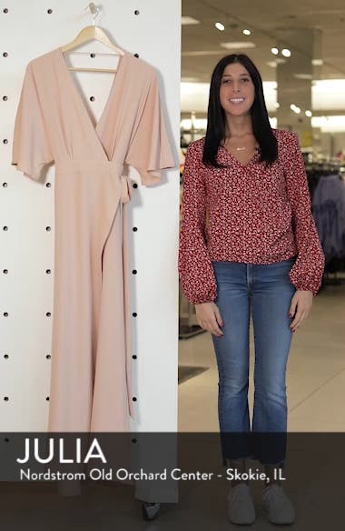 leith kimono maxi dress
