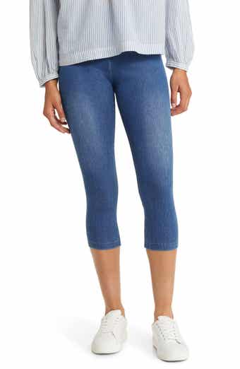 Buy Elyse Mid Rise Luxe Stretch Capri for USD 74.00