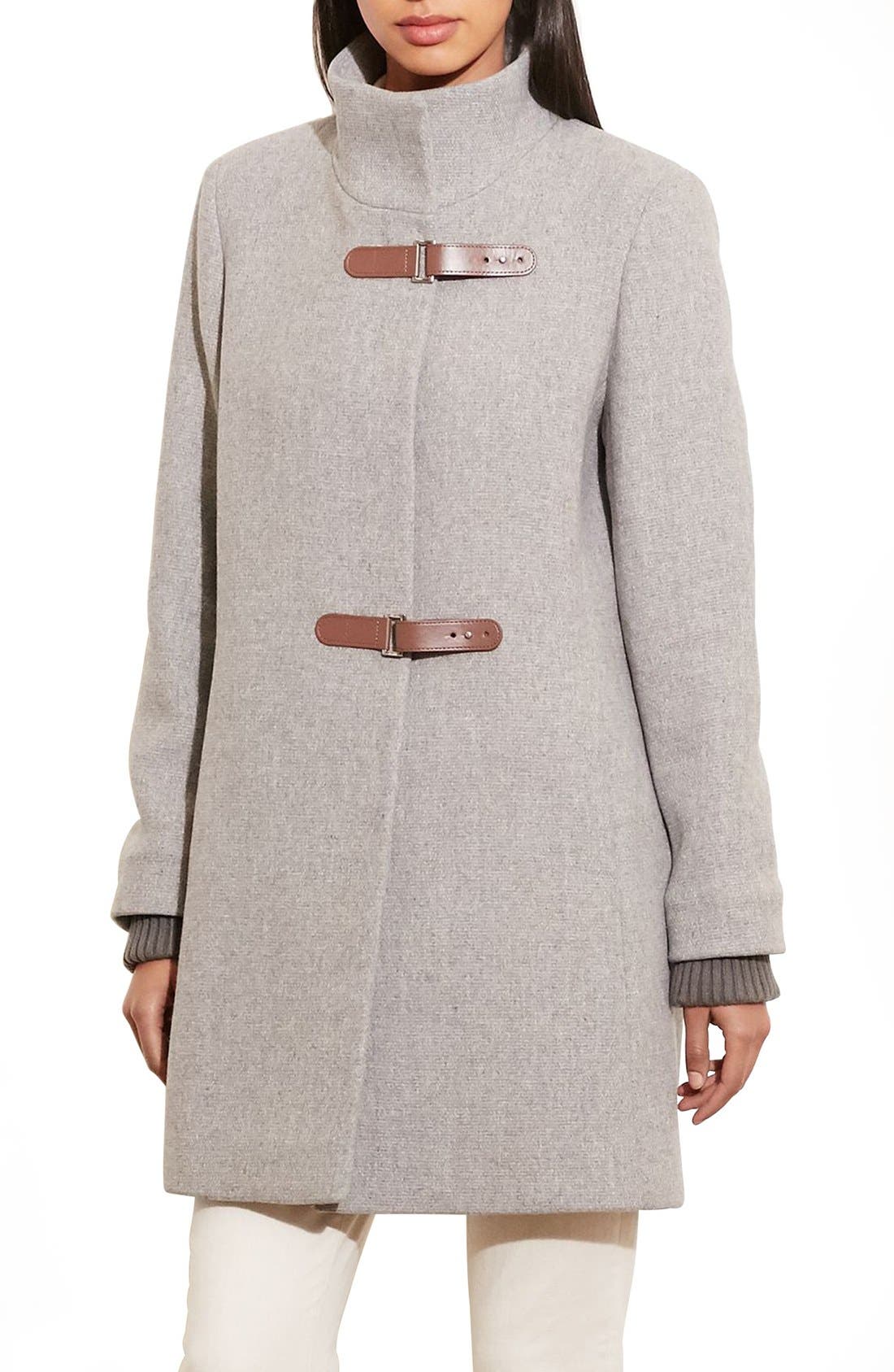 Lauren Ralph Lauren Funnel Neck Wool Coat Nordstrom