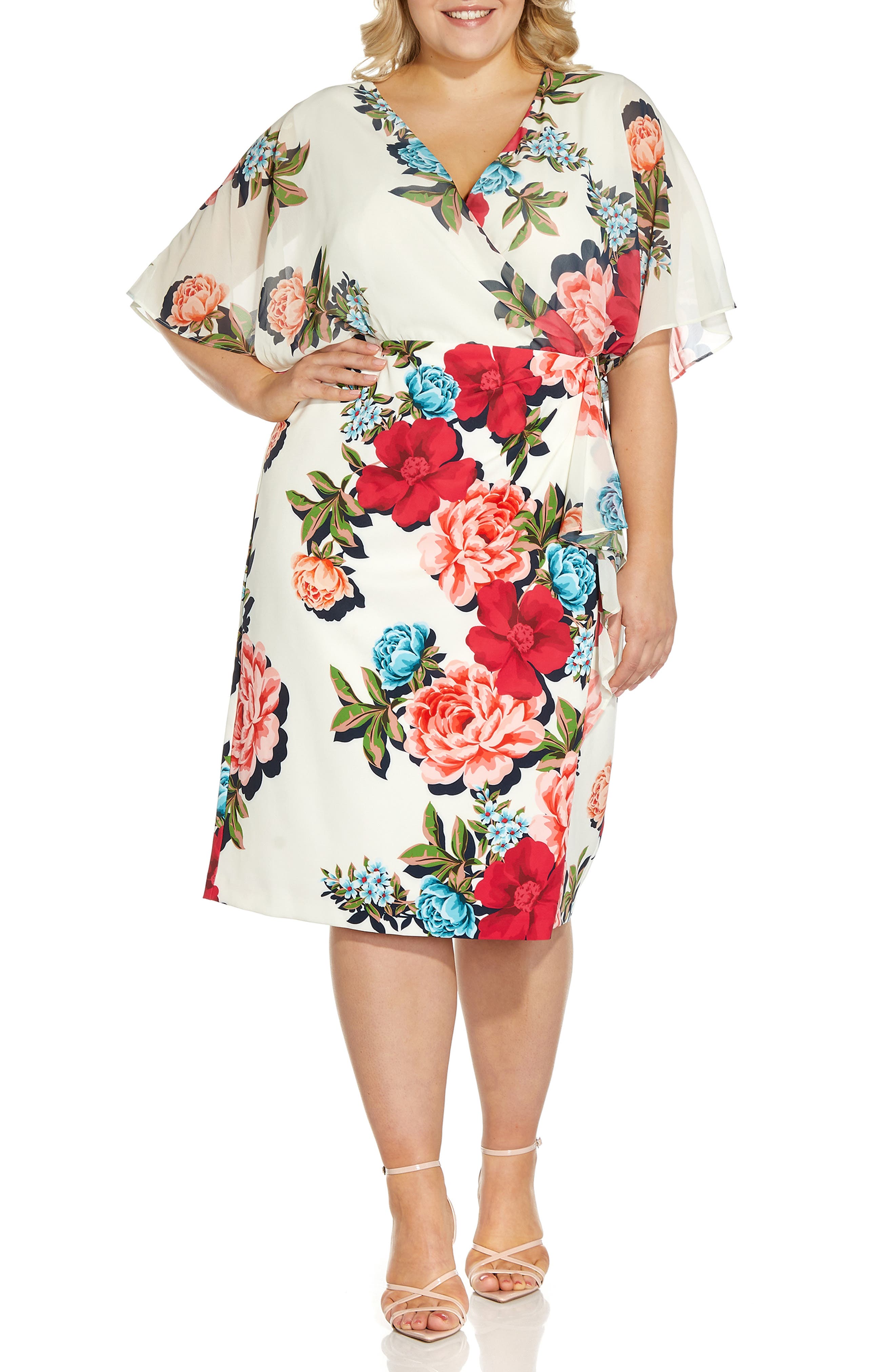 Adrianna Papell Plus Size Dresses for 