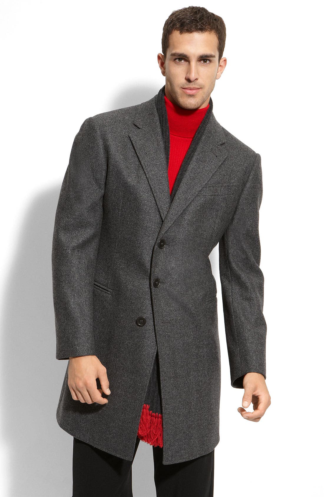 armani cashmere coat