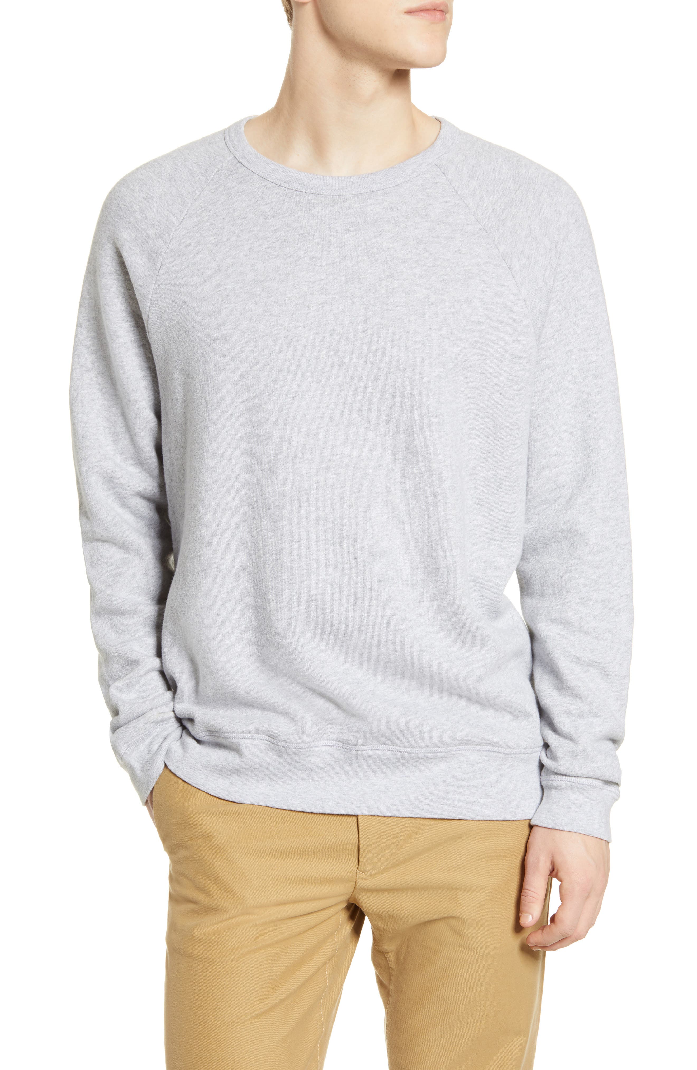 cotton crewneck sweatshirt