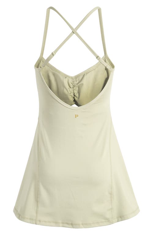 Shop Pacsun Delilah A-line Minidress In Tea